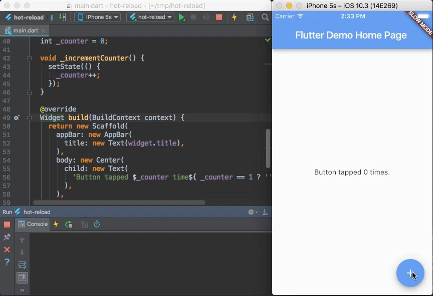 Flutter's Hot Reload
